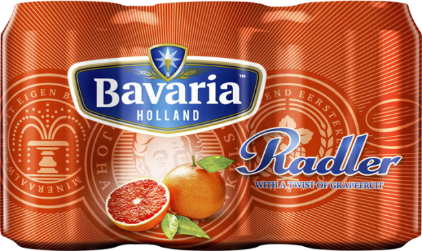 Bavaria radler grapefruit 6x33